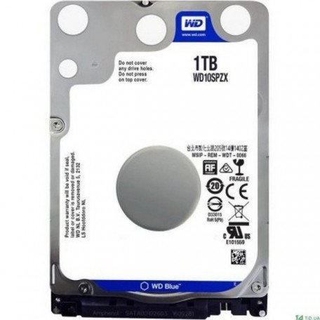 Жорсткий диск WD Blue 2.5&quot; 1 TB (WD10SPZX)