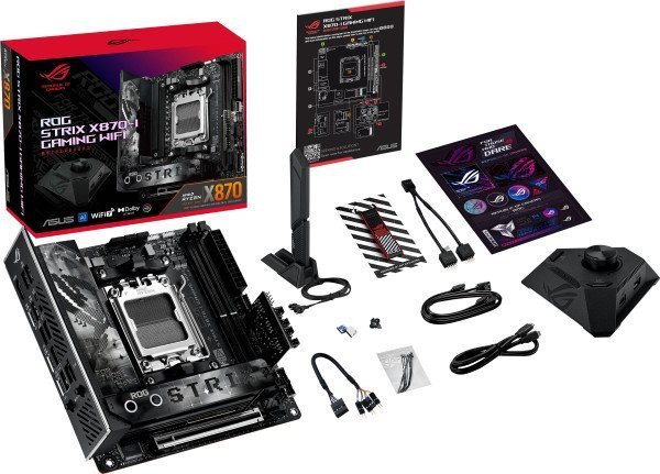 Материнська плата ASUS ROG STRIX X870-I GAMING WIFI  Фото №9