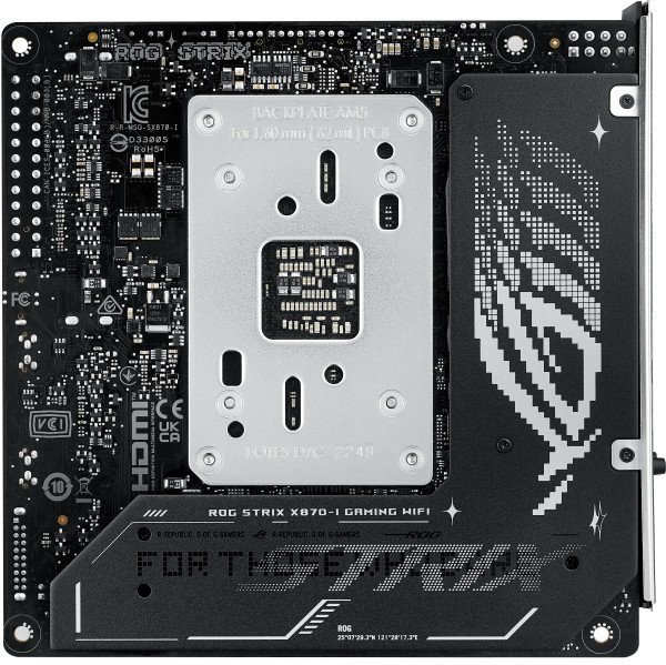 Материнська плата ASUS ROG STRIX X870-I GAMING WIFI  Фото №12