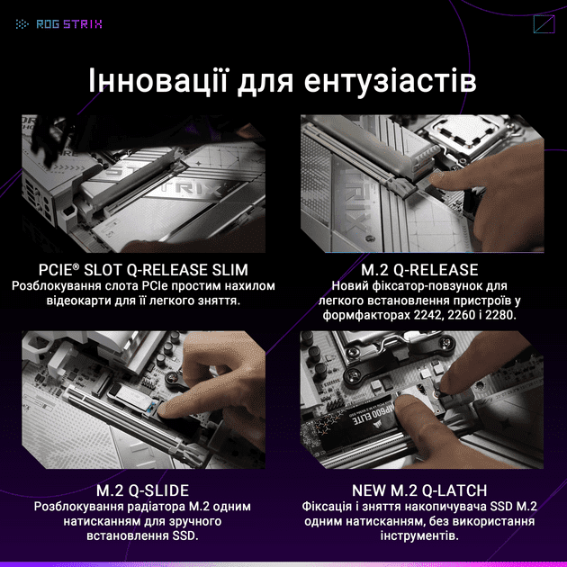 Материнская плата ASUS ROG STRIX X870-A GAMING WIFI  Фото №14