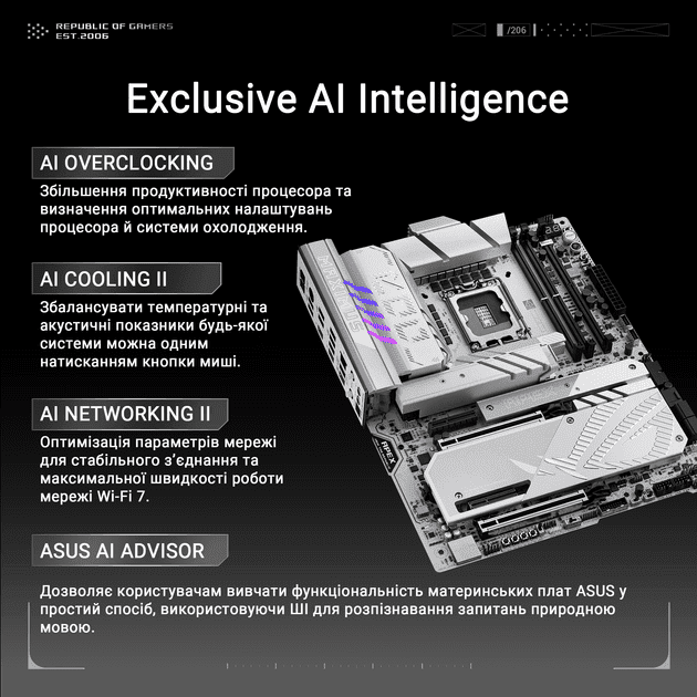 Материнська плата ASUS ROG MAXIMUS Z890 APEX  Фото №10
