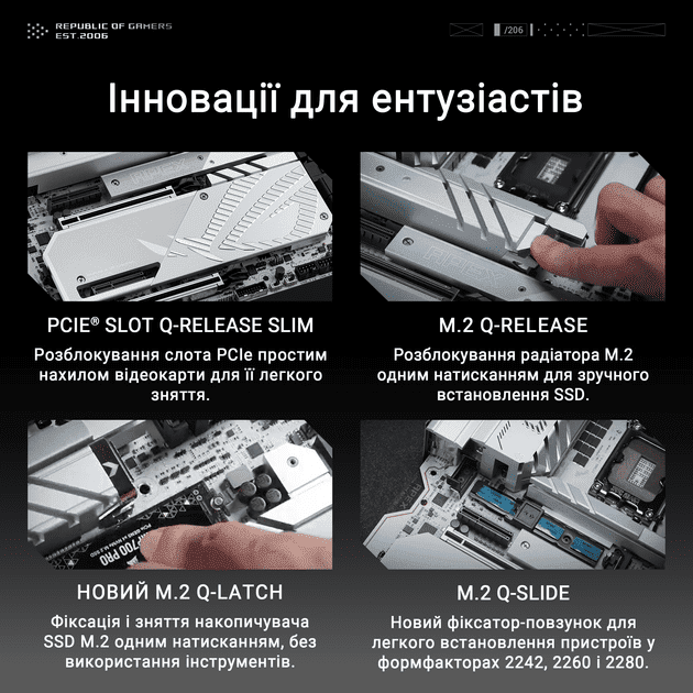 Материнська плата ASUS ROG MAXIMUS Z890 APEX  Фото №13