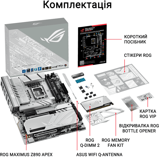 Материнська плата ASUS ROG MAXIMUS Z890 APEX  Фото №14