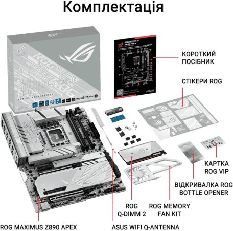 Материнська плата ASUS ROG MAXIMUS Z890 APEX  Фото №14