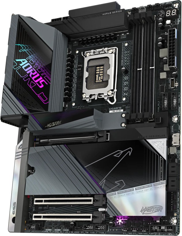 Материнська плата GIGABYTE Z890 AORUS MASTER  Фото №1