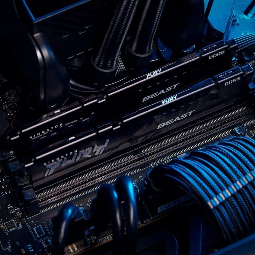 Память для настольных компьютеров Kingston FURY 16 GB DDR5 6000 MHz Beast (KF560C30BB-16)  Фото №7