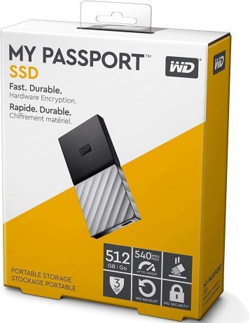 SSD накопичувач WD My Passport SSD 1 TB (WDBKVX0010PSL-WESN)  Фото №2