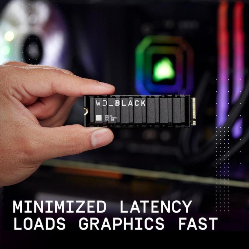 SSD накопичувач WD Black SN850X 1 TB (WDS100T2XHE)  Фото №2