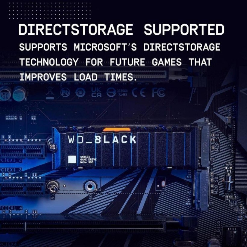 SSD накопичувач WD Black SN850X 1 TB (WDS100T2XHE)  Фото №4