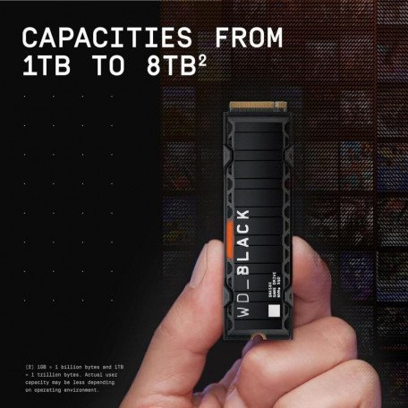 SSD накопичувач WD Black SN850X 1 TB (WDS100T2XHE)  Фото №3