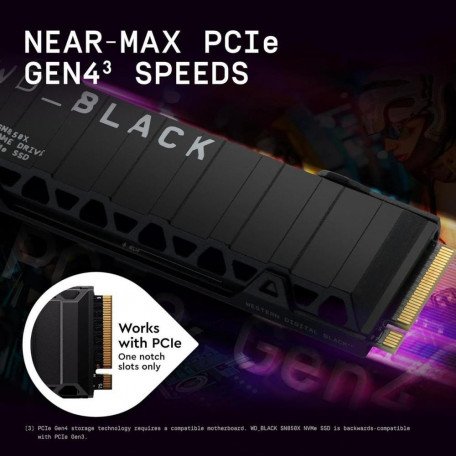 SSD накопичувач WD Black SN850X 1 TB (WDS100T2XHE)  Фото №6