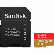 Карта памяти SanDisk 128 GB microSDXC UHS-I U3 V30 A2 Class 10 Extreme (SDSQXAA-128G-GN6AA) Карта памяти SanDisk 128 GB microSDXC UHS-I U3 V30 A2 Class 10 Extreme (SDSQXAA-128G-GN6AA)
