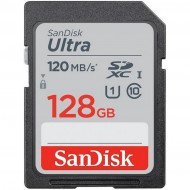 Карта памяти SanDisk 128 GB SDXC UHS-I U1 Ultra (SDSDUNB-128G-GN6IN)