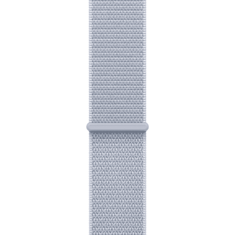 Смарт-годинник Apple Watch SE 2 GPS 40mm Silver Aluminium Case w. Blue Cloud Sport Loop (MXEE3)  Фото №0