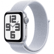 Смарт-годинник Apple Watch SE 2 GPS 40mm Silver Aluminium Case w. Blue Cloud Sport Loop (MXEE3)