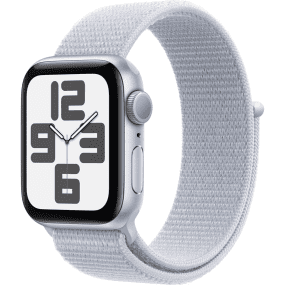 Смарт-годинник Apple Watch SE 2 GPS 40mm Silver Aluminium Case w. Blue Cloud Sport Loop (MXEE3)