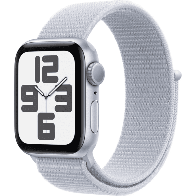 Смарт-годинник Apple Watch SE 2 GPS 40mm Silver Aluminium Case w. Blue Cloud Sport Loop (MXEE3)