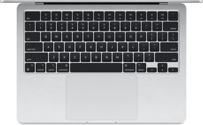 Ноутбук Apple MacBook Air 13,6&quot; M3 2024 Late Silver (MC8H4)  Фото №0