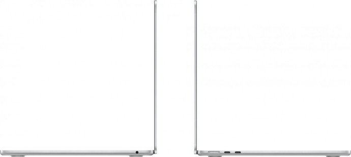 Ноутбук Apple MacBook Air 13,6&quot; M3 2024 Late Silver (MC8H4)  Фото №1