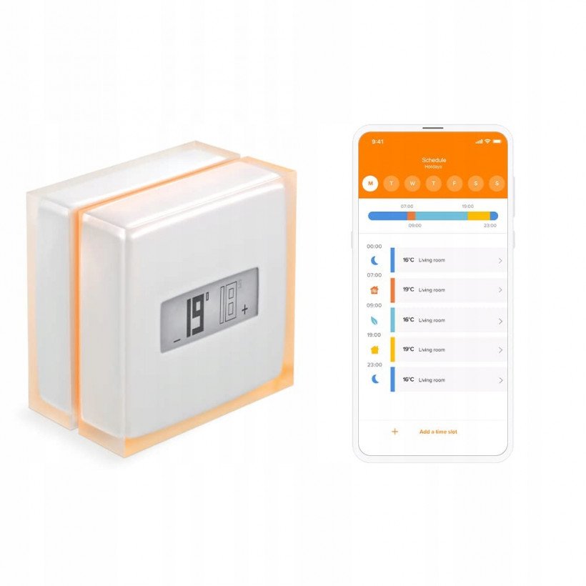 Розумний термостат Netatmo (NTH01-AMZ)  Фото №0