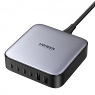 Сетевое зарядное устройство для UGREEN CD271 200W Nexode 2m GaN Desktop Charger Gray (40914) Сетевое зарядное устройство для UGREEN CD271 200W Nexode 2m GaN Desktop Charger Gray (40914)