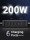 Сетевое зарядное устройство для UGREEN CD271 200W Nexode 2m GaN Desktop Charger Gray (40914)  Фото №1