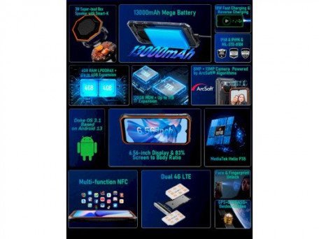 Смартфон Blackview BV6200 Pro 6/128GB Green (Global EU)  Фото №24