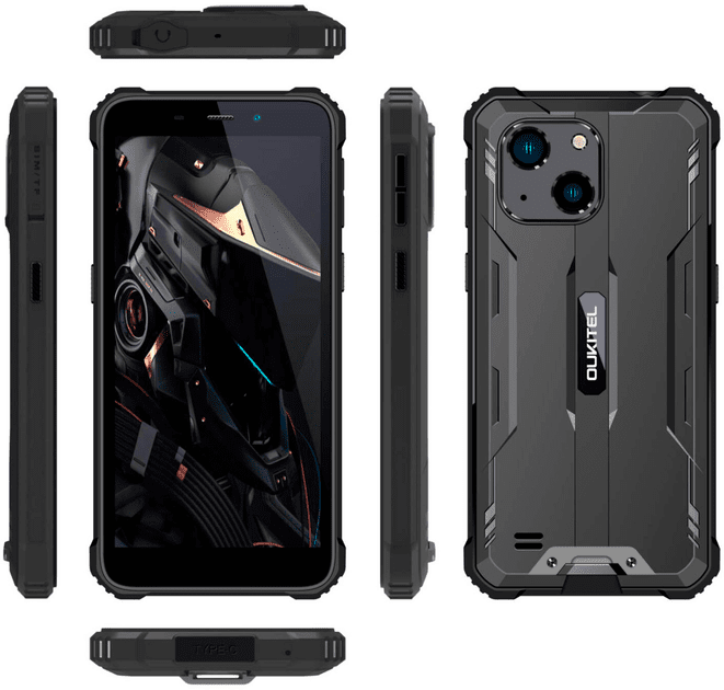 Смартфон Oukitel G2 4/64GB Calm Black (Global EU)  Фото №6