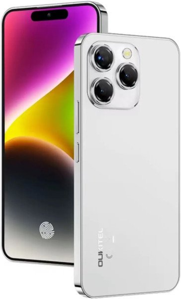 Смартфон Oukitel P1 8/256GB White (Global EU)  Фото №0