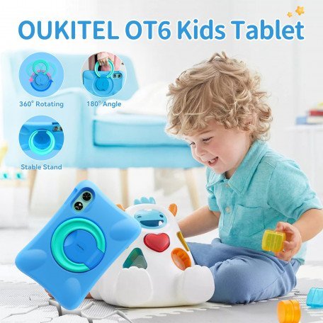 Планшет Oukitel OT6 Kids 4/64GB Coffee (Global EU)  Фото №2