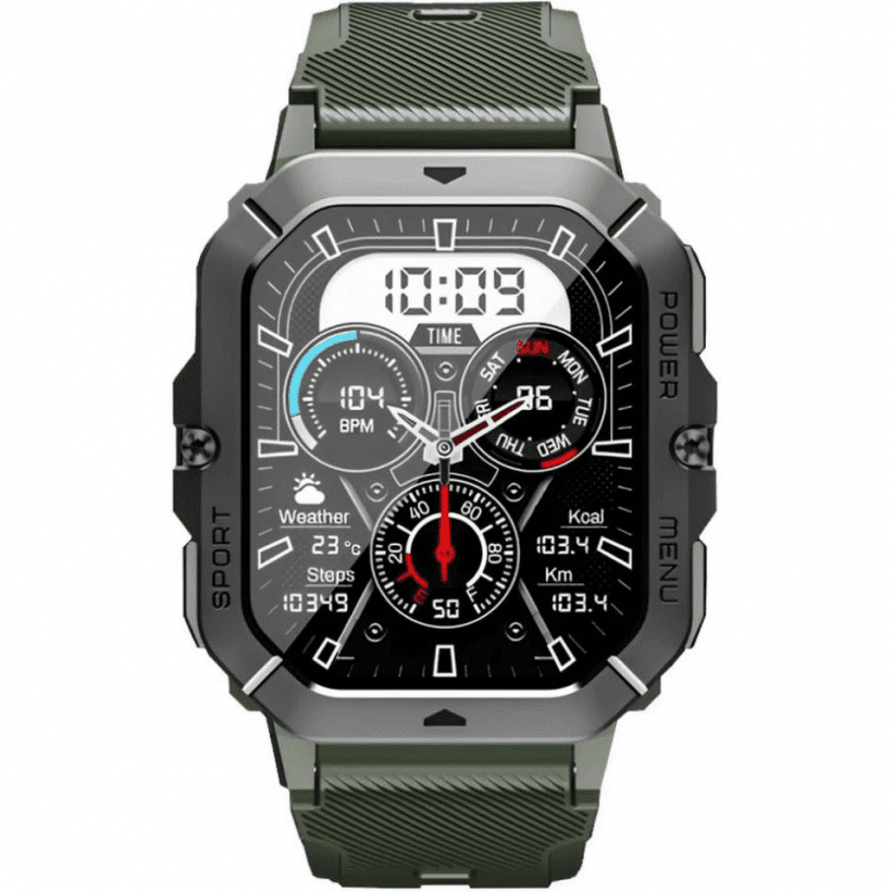 Смарт-годинник Oukitel BT101 Green (6931940739818)