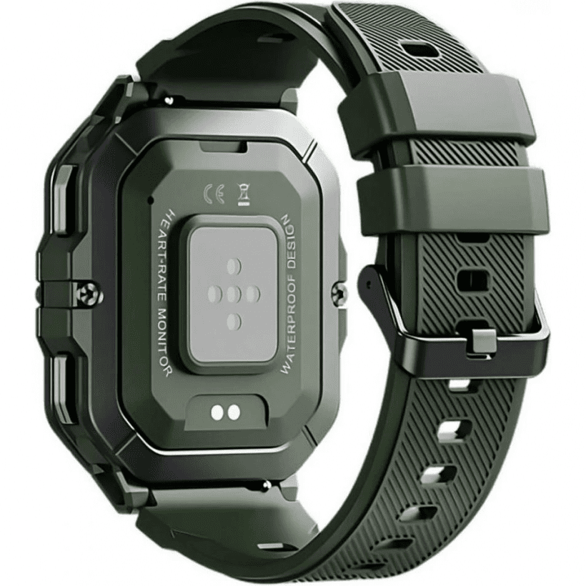 Смарт-годинник Oukitel BT101 Green (6931940739818)  Фото №1