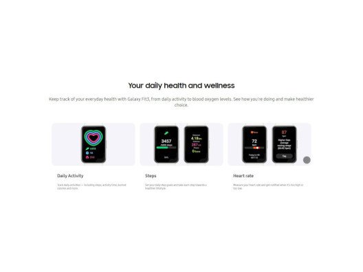 Фітнес-браслет Samsung Galaxy Fit3 Gray (SM-R390NZAA)  Фото №11