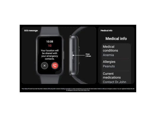 Фітнес-браслет Samsung Galaxy Fit3 Silver (SM-R390NZSA)  Фото №6