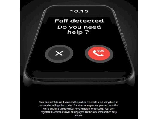 Фітнес-браслет Samsung Galaxy Fit3 Silver (SM-R390NZSA)  Фото №7