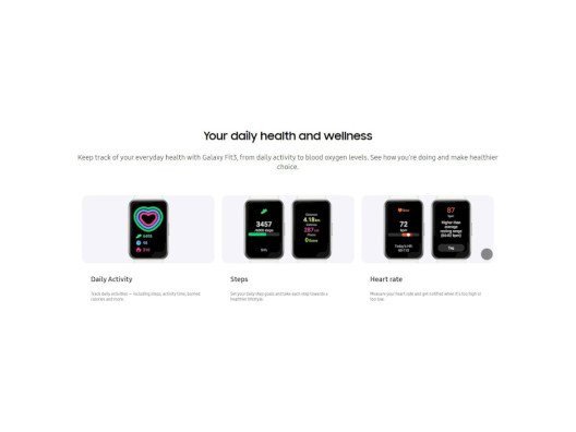 Фітнес-браслет Samsung Galaxy Fit3 Silver (SM-R390NZSA)  Фото №11