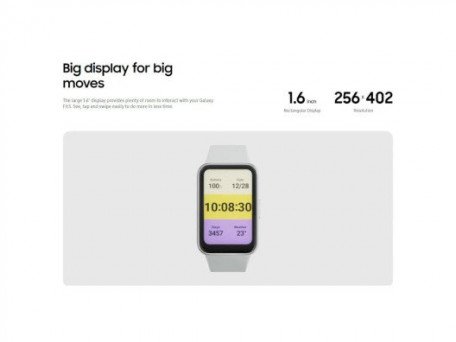 Фітнес-браслет Samsung Galaxy Fit3 Silver (SM-R390NZSA)  Фото №16