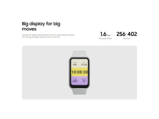 Фитнес-браслет Samsung Galaxy Fit3 Pink Gold (SM-R390NIDA)  Фото №16