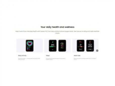 Фитнес-браслет Samsung Galaxy Fit3 Pink Gold (SM-R390NIDA)  Фото №11