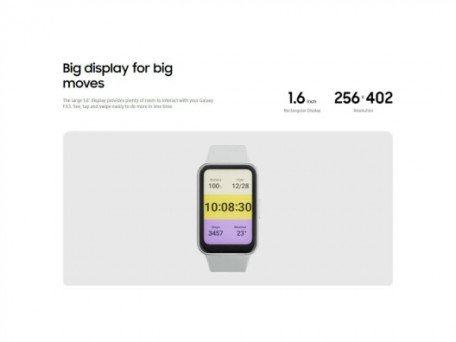 Фитнес-браслет Samsung Galaxy Fit3 Pink Gold (SM-R390NIDA)  Фото №16