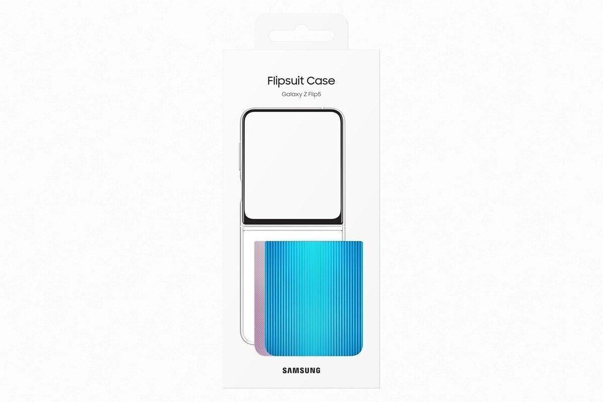 Чехол Samsung Flipsuit Case для Galaxy Z Flip5 (EF-ZF731CTEGWW)  Фото №0