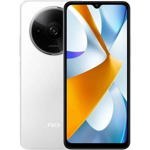 Смартфон POCO C61 3/64GB White (Global EU)
