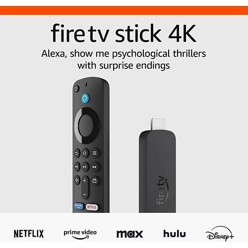 Smart-stick медиаплеер Amazon Fire TV Stick 4K (B079QHMFWC)  Фото №4