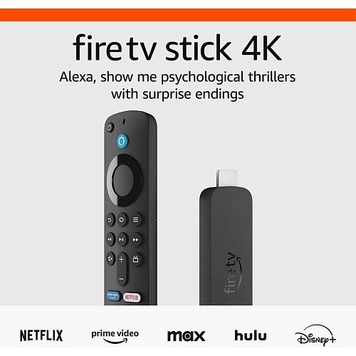 Smart-stick медіаплеєр Amazon Fire TV Stick 4K (B079QHMFWC)  Фото №4