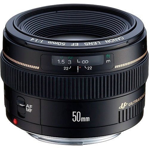 Стандартный объектив Canon EF 50mm f/1,4 USM (2515A012)  Фото №0