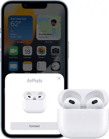 Навушники TWS Apple AirPods 3rd generation with Lightning Charging Case (MPNY3) (MPNY3) (open Box)  Фото №4