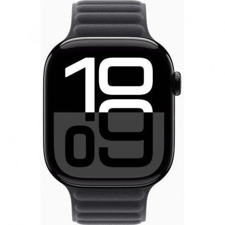Смарт-годинник Apple Watch Series 10 GPS 46mm Jet Black Alu. Case w. Black Magnetic Link - M/L (MWX13+MXY03)