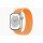 Смарт-годинник Apple Watch SE 2 GPS 40mm Silver Aluminum Case w. Bright Orange Braided Solo Loop - Size 4 (MNJV3 + MQXR3)