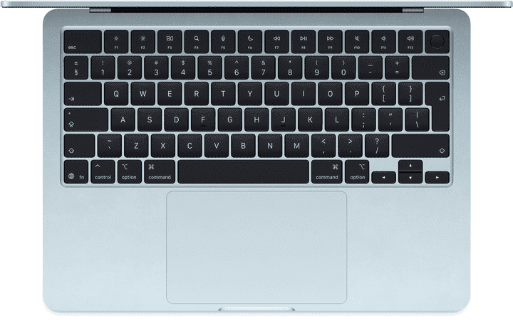Ноутбук Apple MacBook Air 13,6&quot; 2025 Sky Blue (MC6T4)  Фото №0
