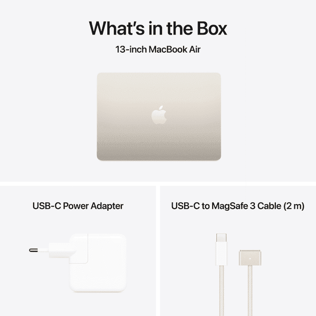 Ноутбук Apple MacBook Air 13,6&quot; 2025 Starlight (MW0Y3)  Фото №9